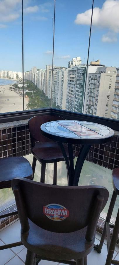 Pe Na Areia - Com Servico De Praia 瓜鲁雅 外观 照片